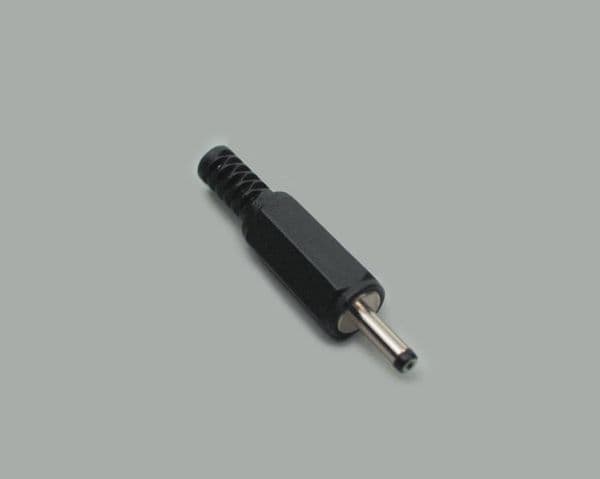 BKL Electronic 072111, low power connector, low power connector 2,50mm, Sort