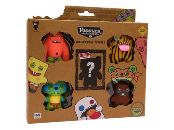 FUGGLER SB/TMNT FIGUR DELUXE 5PK S2 ASS
