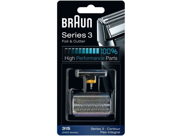 Braun Series 3 Foil Silver Replacement Shaving Blade