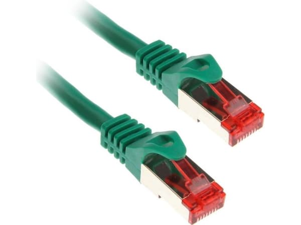 InLine 76402G, 2 m, Cat6, S/FTP (S-STP), Grön
