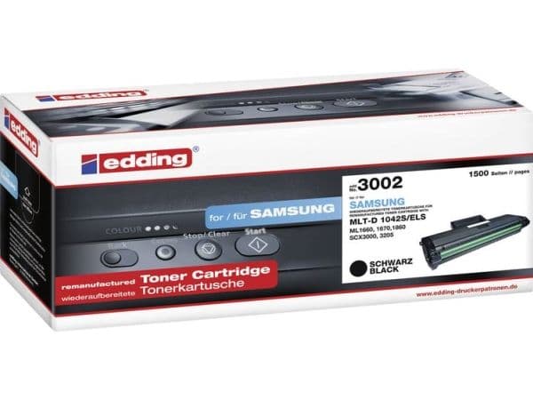 Edding EDD-3002, 1500 sider, Svart, 1 stykker