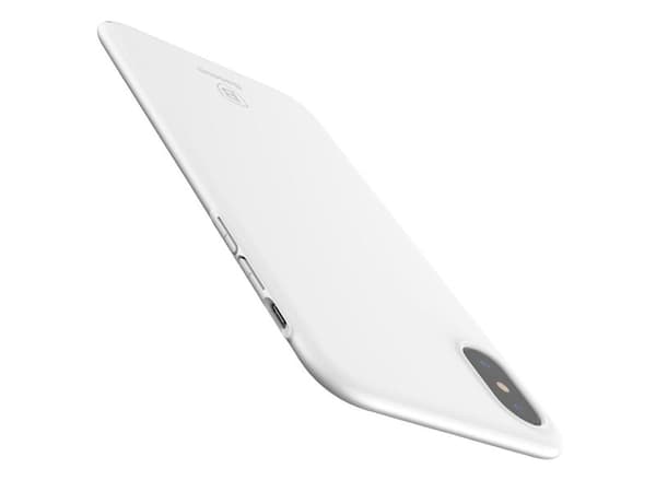 "Baseus slim kotelo iPhone X/XS - valkoinen"