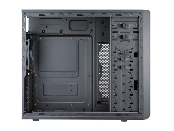 Cooler Master CM Force 500 - Torni - ATX - ei virtalähdettä (ATX / PS/2) - musta - USB/ääni