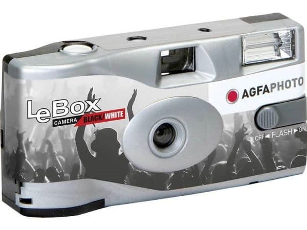AgfaPhoto Agfa LeBox Flash svart/vit 400/36