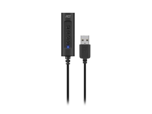 ACT USB-A eksternt lydkort (AC9360)