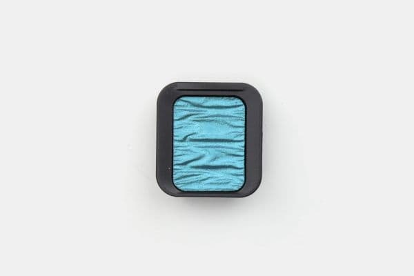 1 Pearlescent colour square, in a clamshell - "FINETEC" | Dark Teal
