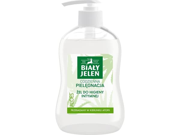 POL WHITE JELEIN intimhygiengel aloe