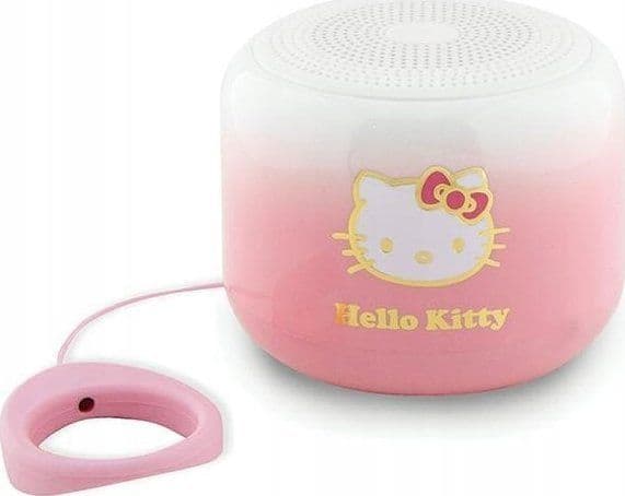 Hello Kitty Bluetooth 5.0 speaker HKWSBT6GKEP pink/pink Electroplate Gradient
