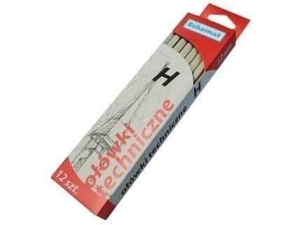 SCHEMAT teknisk blyant H (12 stk)