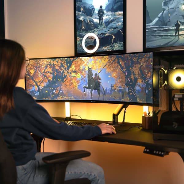 Arozzi Nova 49" v2 VA, 165Hz - Black