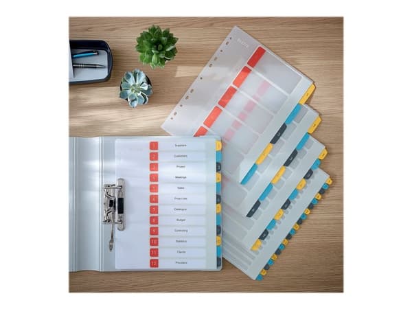 Leitz Cosy 1-6 - 6 kort indekskort