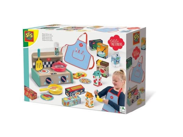 SES Creative Petits Pretenders Mega kitchen set, Kök och mat, 3 År