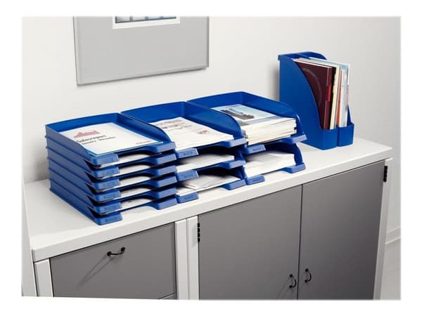 Leitz Plus Slim - Brevbakke - for A4 (210 x 297 mm) - blå