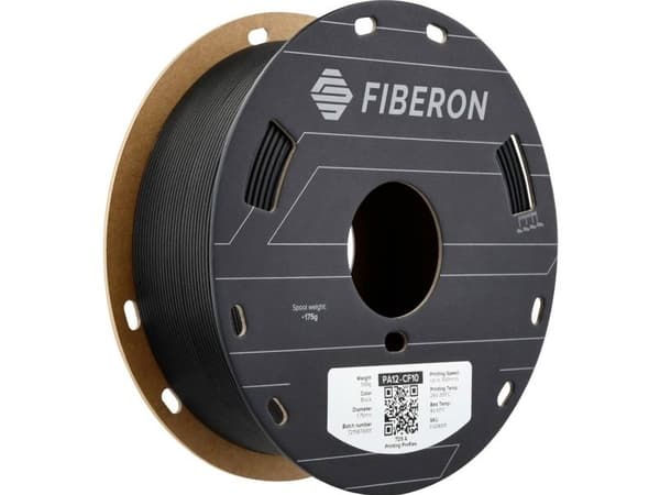 Drukarka 3D Polymaker Polymaker Fiberon PA12-CF10 3D Printer Filament – 1.75 mm – Black – 500 g