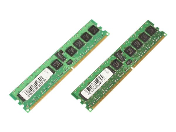 RAM Server minne MicroMemory 2GB KIT DDR2 400MHZ ECC / REG