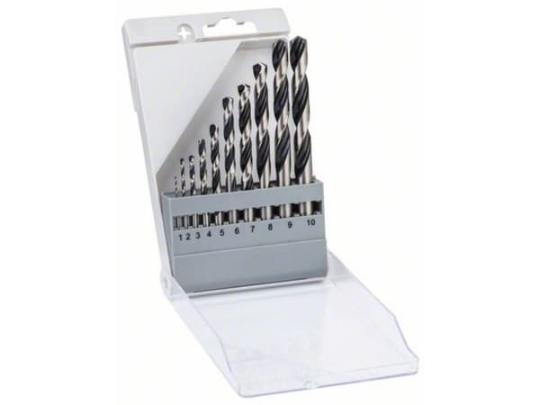 Bosch HSS PointTeQ - Borsett - bor - 10 deler