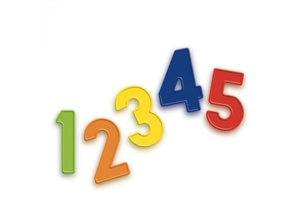 Quercetti Magnetiske tall 48 stk. (040-5463)