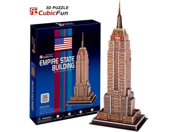 Cubicfun Empire State Building 3D-palapeli C704H