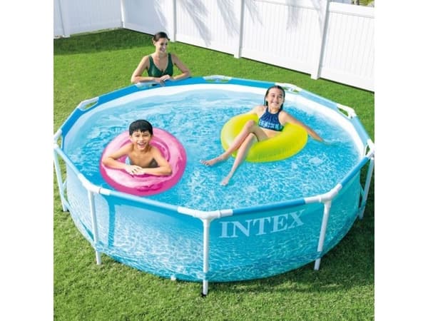 INTEX Beachside Metal Frame Pool Set 3.05mx76cm