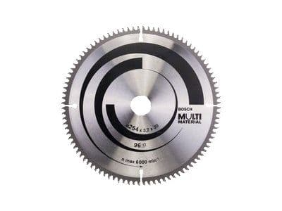 Bosch Multi Material - Sirkelformet sagblad - for multiformål - 254 mm - 96 tenner
