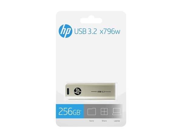 HP x796w - USB-flashstasjon - 256 GB - USB 3.1 Gen 1