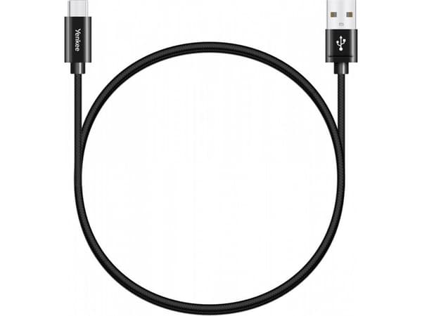 Sencor USB-A - USB-C 1 m USB-kaapeli musta (YCU 301 BK)