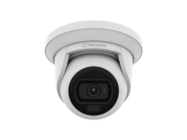 Hanwha ANE-L7012R, IP-säkerhetskamera, Kabel, Tak, Vit, Kupol-formad, CMOS