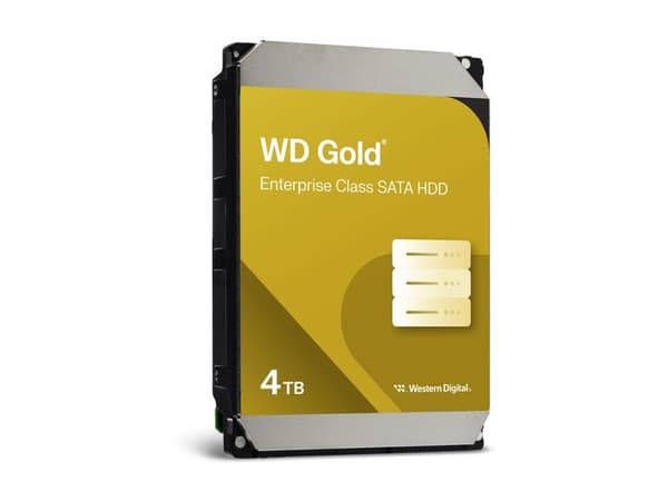 WD Gold WD4004FRYZ - Harddisk - 4 TB - intern - 3,5"