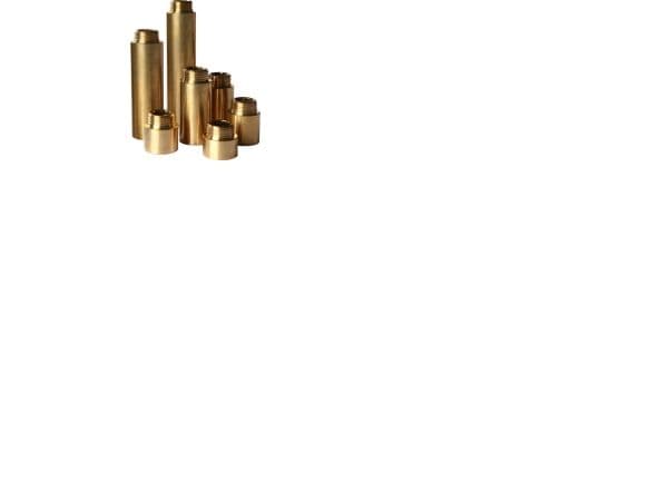 1/2" x 50 mm Haneforlænger rå