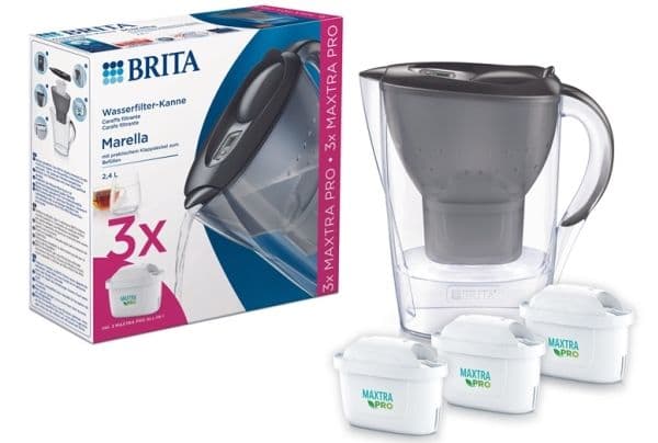 Brita Marella, Manuellt vattenfilter, 2,4 l, Blå
