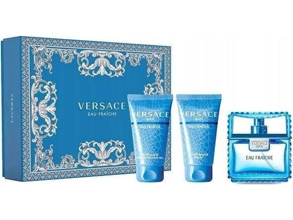 Bundle Versace Man Eau Fraiche EDT 50ml + SG 50ml + ASB 50ml