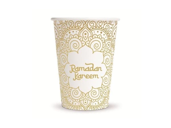 Ramadan kareem pappkrus, 8 stk