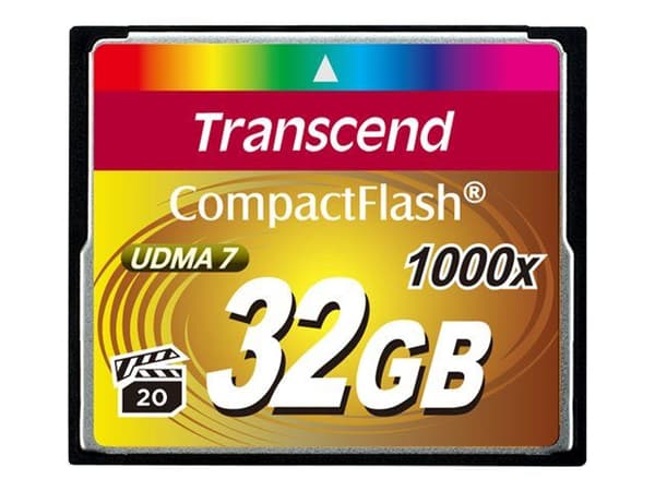Transcend Ultimate - Flashminnekort - 32 GB - 1000x - CompactFlash