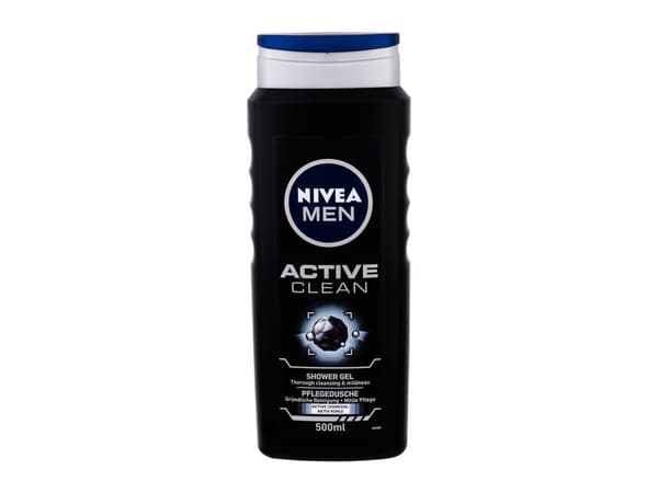 Nivea Active Clean Shower Gel 3in1 500ml