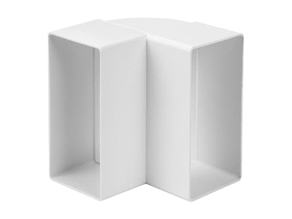 Europlast ventilasjonsbøy (220x55 mm 90°)