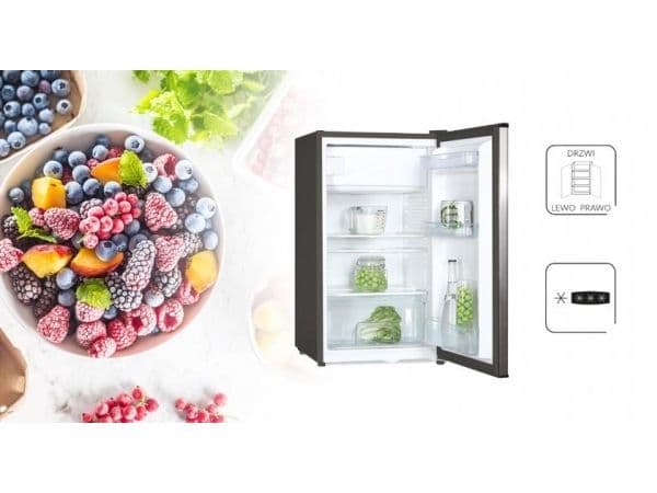 MPM 112-CJ-16/AA, 81 l, Frittstående, E, 40 dB, Grå