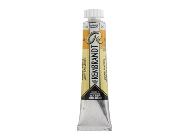 Rembrandt akvarellrør Azo Yellow Medium 247
