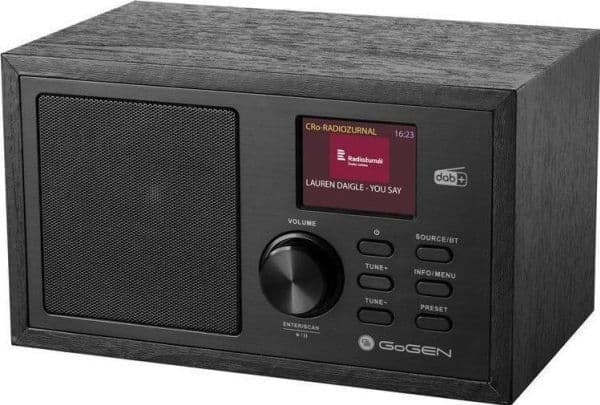 GoGen DAB620BTCB bärbar DAB-radio
