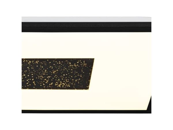 EGLO MARMORATA LOFT 2400+1200 lm 445×445 sort/hvit