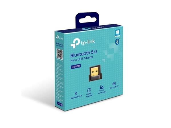 TP-Link UB500, Langaton, USB A-tyyppi, Bluetooth, Musta