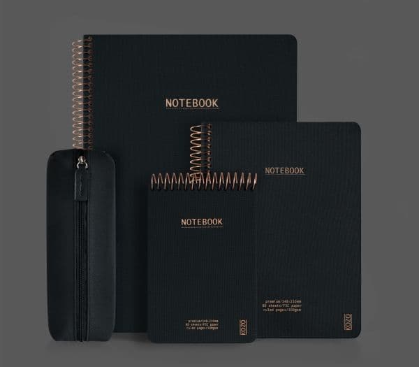 Notesbog, KOZO Premium, A5, 148x210mm - (6 stk.)