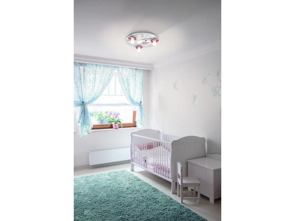 EGLO LALELU LOFT 3L Ø400 lys grå