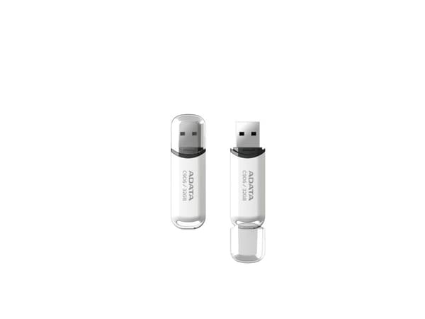 ADATA Classic Series C906 - USB flashdrive - 32 GB - USB 2.0 - hvit