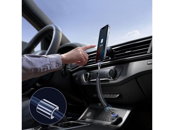 Joyroom USB-A - USB-C 1,5 m USB-kaapeli musta (JYR1104)
