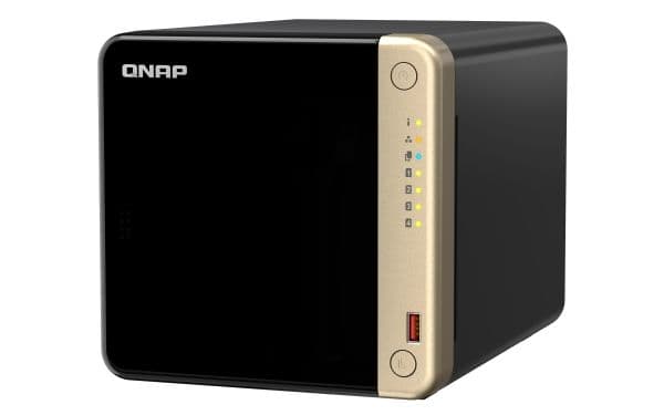 QNAP TS-464, NAS, Tower, Intel® Celeron®, N5095, 8 GB, DDR4