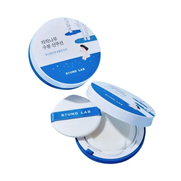 Round Lab Birch Juice Moisturizing Sun Cushion SPF 50+ PA++++