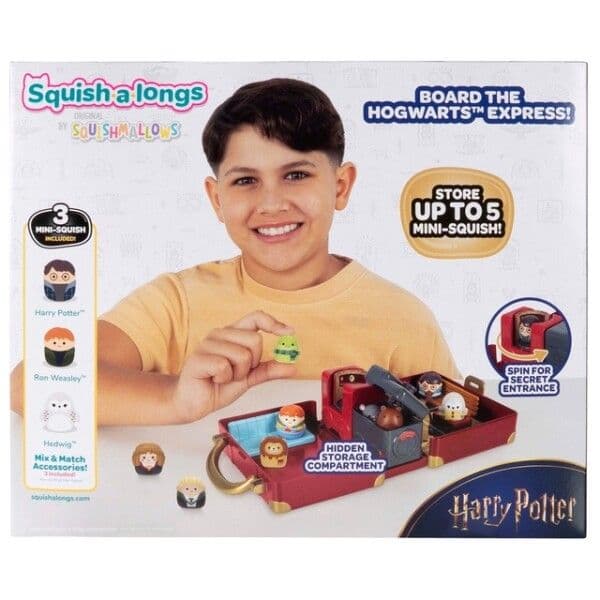 SQUISH-A-LONGS HARRY POTTER BRIEFCASE PLAYSET