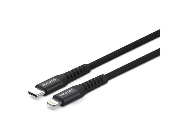 Philips USB kabel til Apple 2m USB-C til Lightning