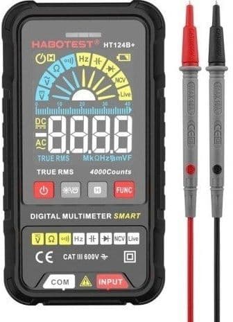 Habotest HT124B+ digitalt universalmultimeter