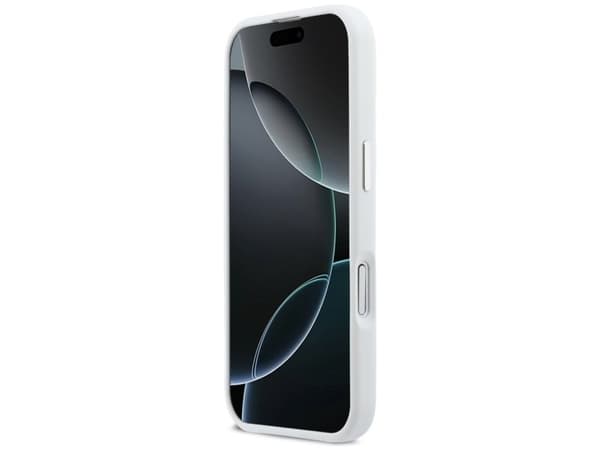 BMW M silikonfodral med MagSafe, iPhone 17 - vit